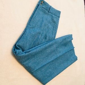 J. Crew Collection Thick 100% Wool Wide Leg Pants Size 16